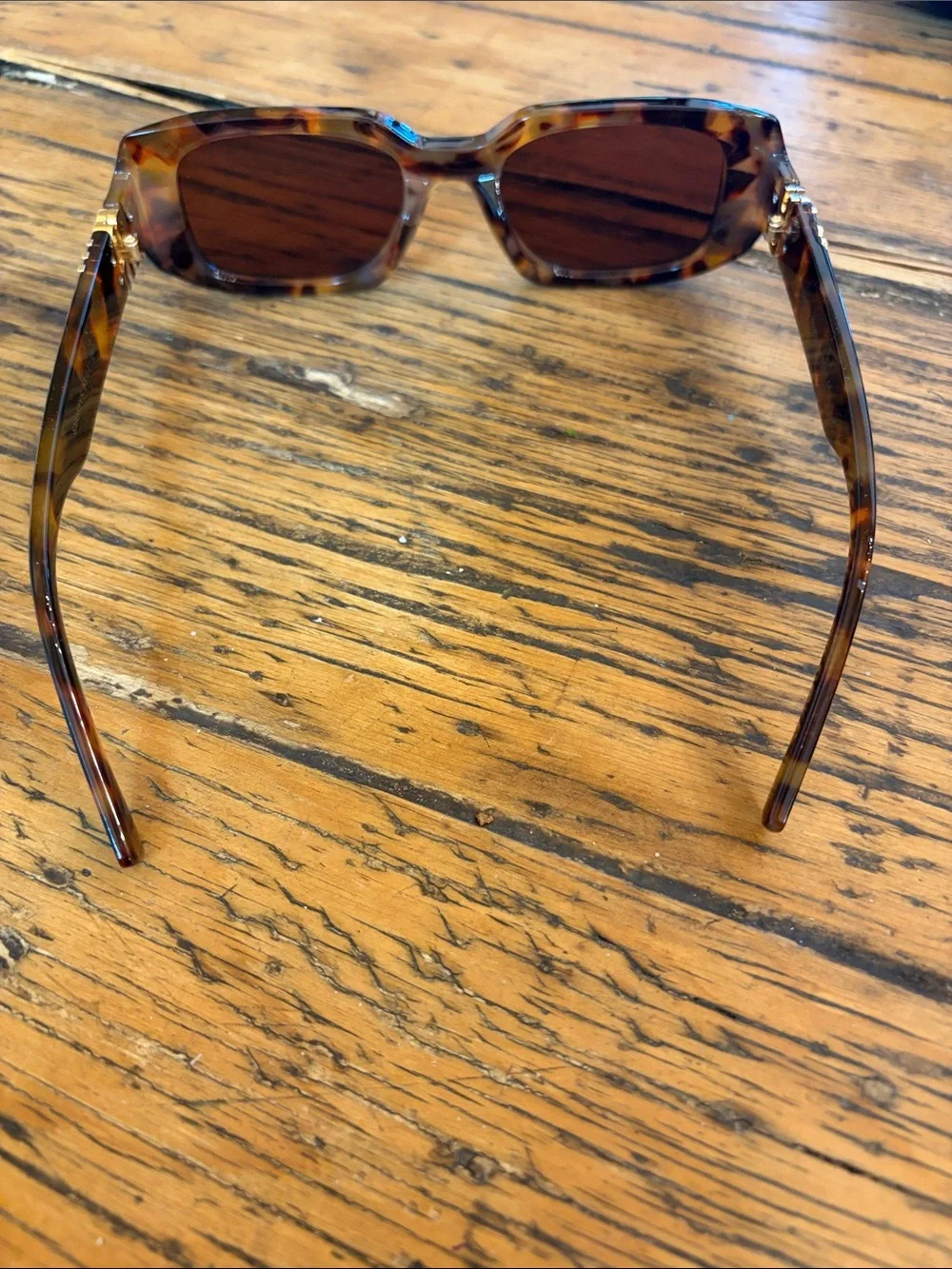 🤎NEW🤎Miu Miu Tortoiseshell Brown Logo Sunglasses